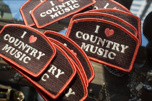 I Love Country Music Patch